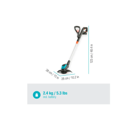 GARDENA Podkaszarka akumulatorowa EasyCut 23/18V P4A - zestaw, 14700-20